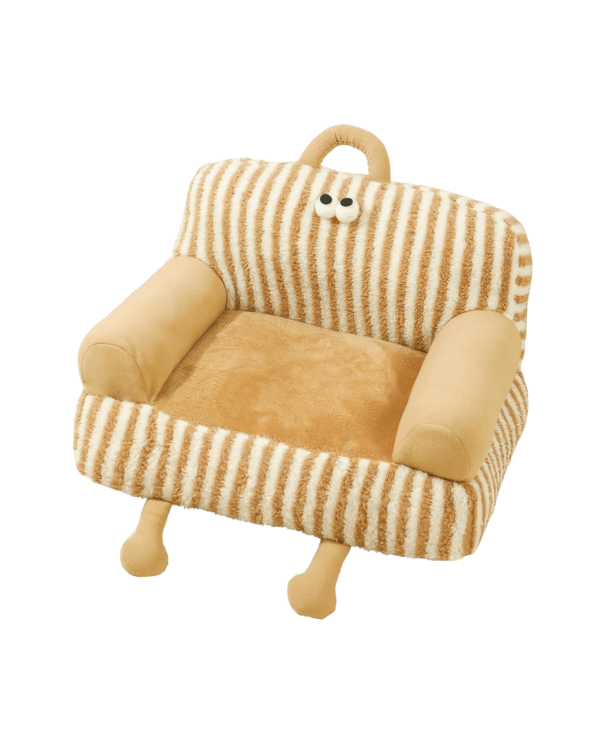 Striped Cozy Pet Sofa