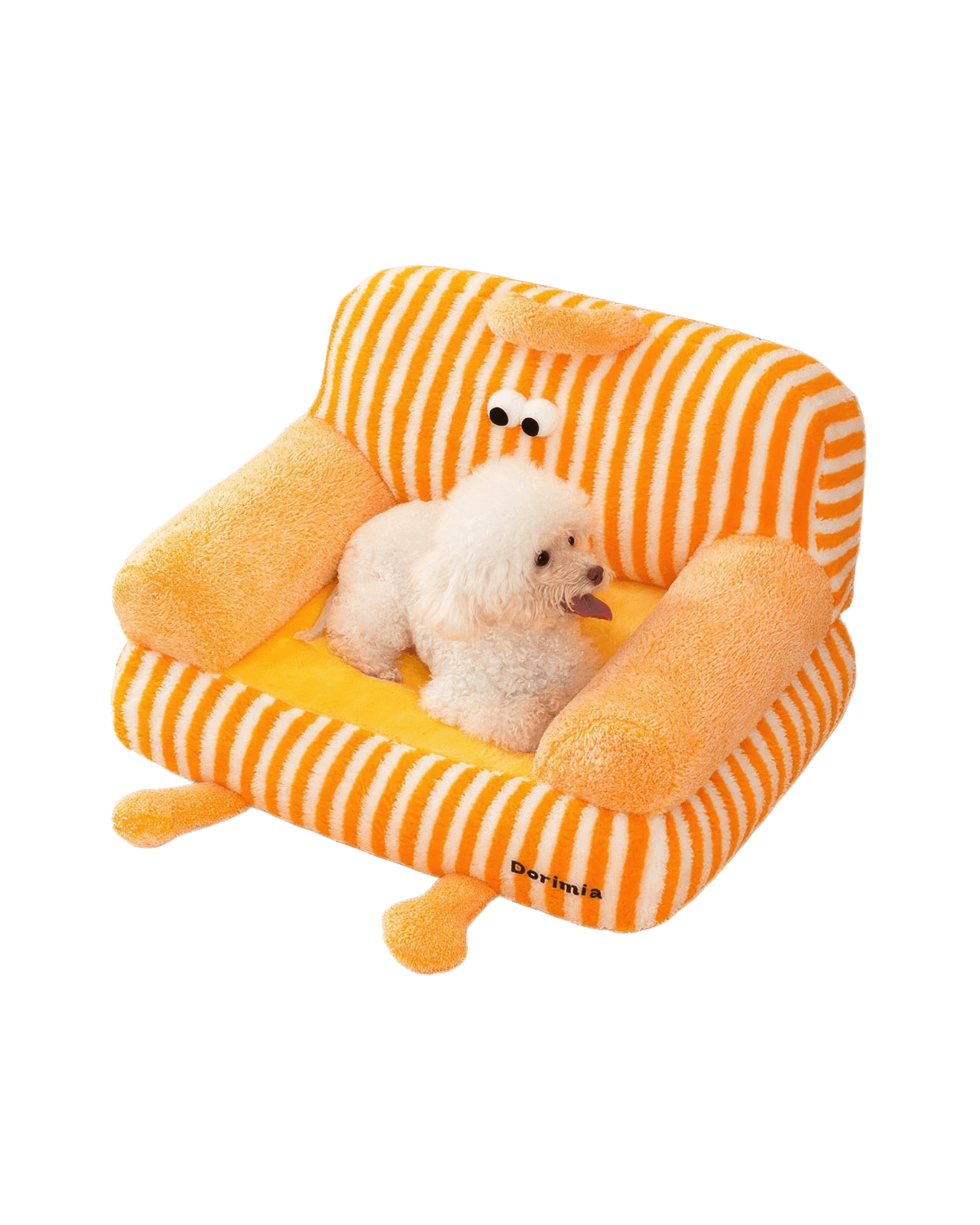 Striped Cozy Pet Sofa