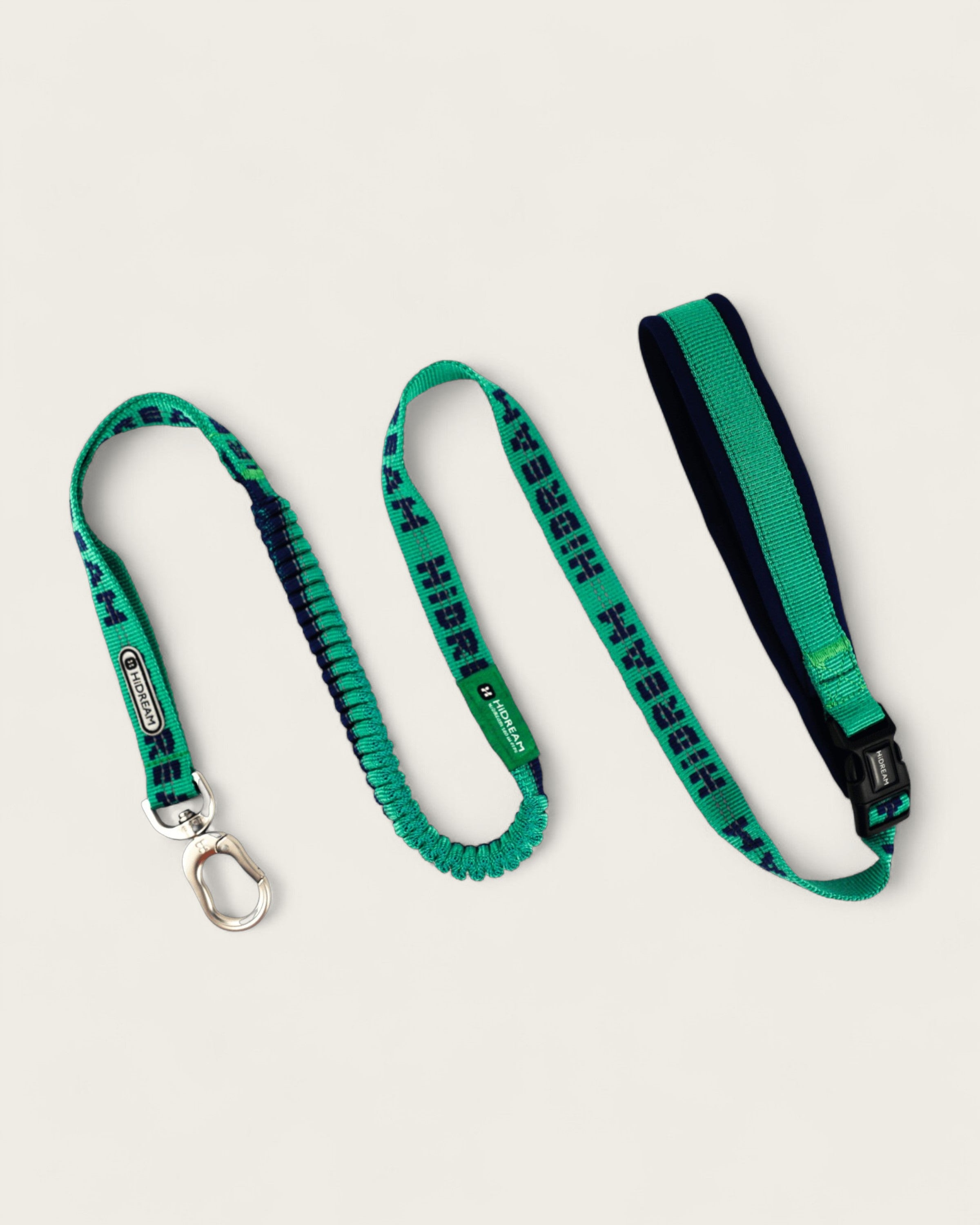 BoboAdjustableSoftHandleCushionLeash-green