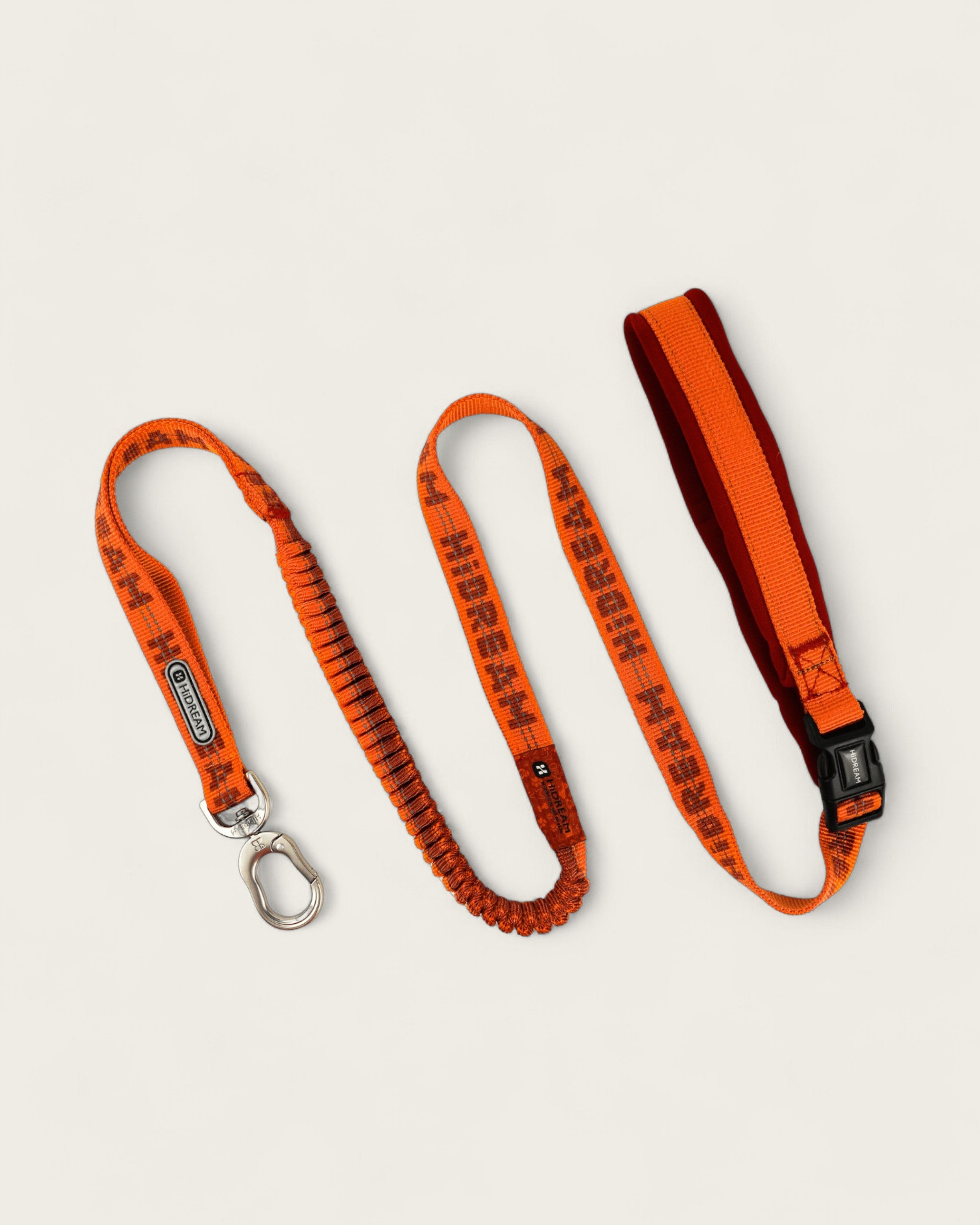 BoboAdjustableSoftHandleCushionLeash-orange