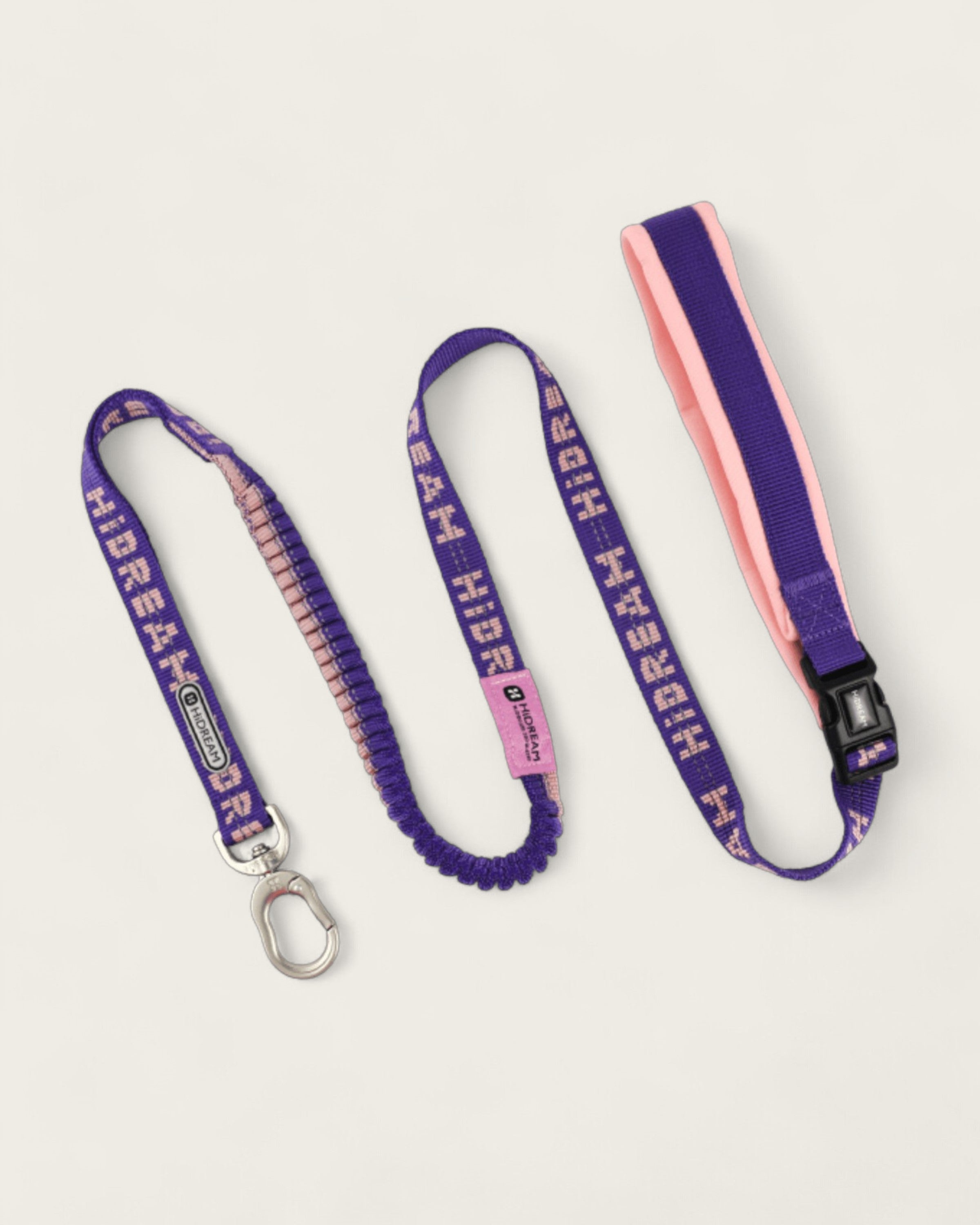 BoboAdjustableSoftHandleCushionLeash-purple