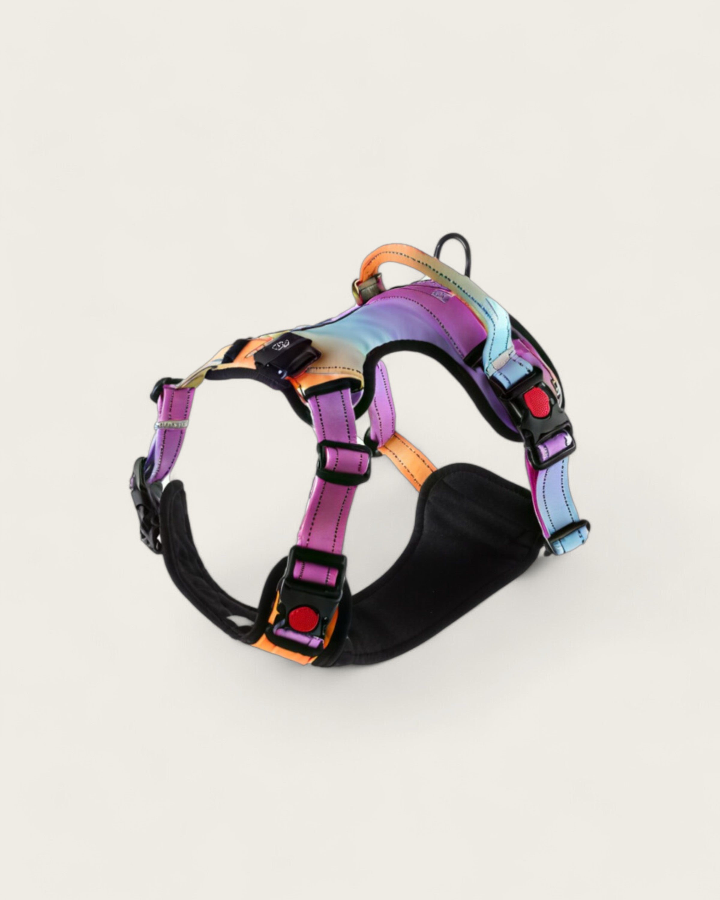 LED No-Pull Dog Harness Rainbow rainbow