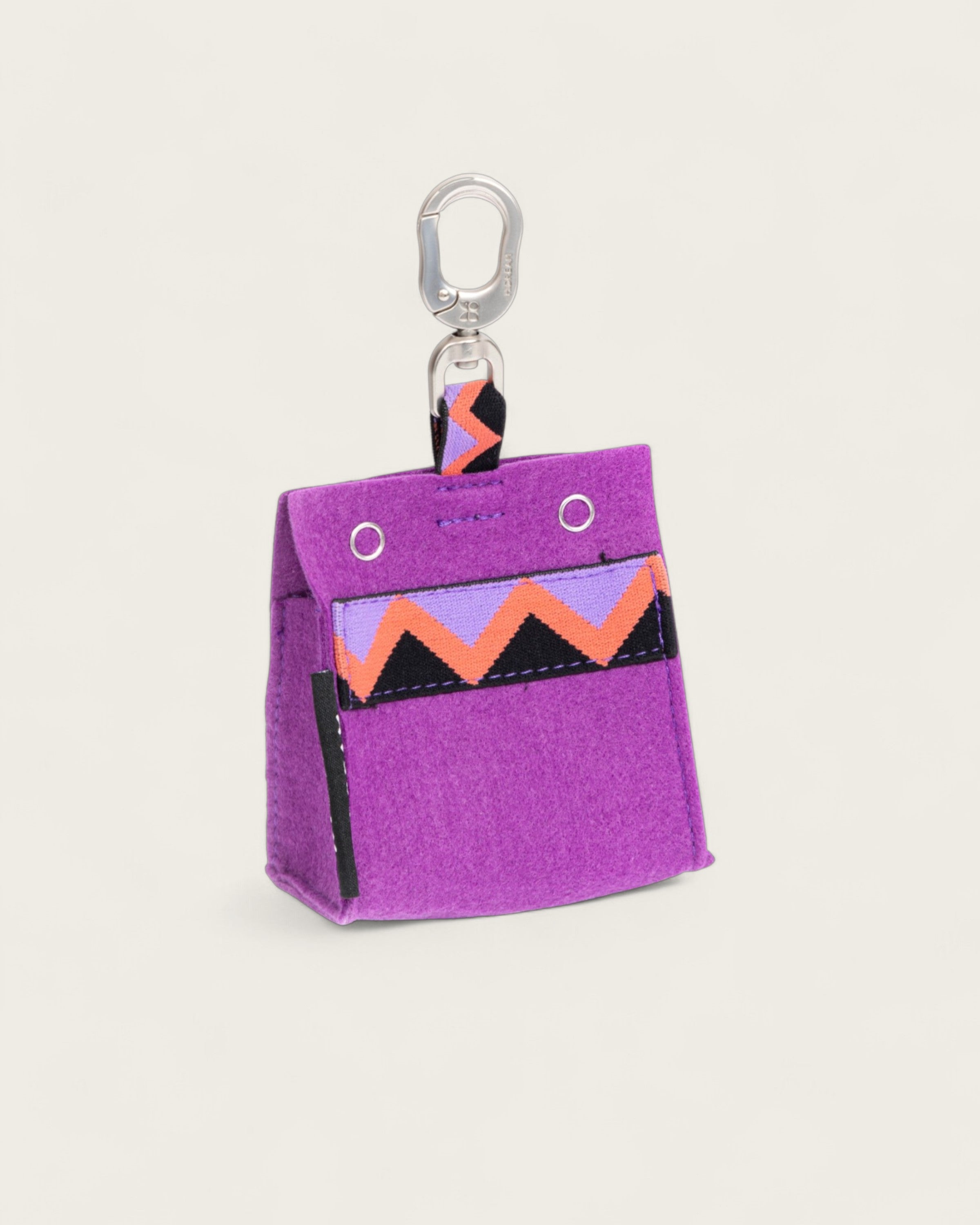 Outdoor Portable Poop Bag purple