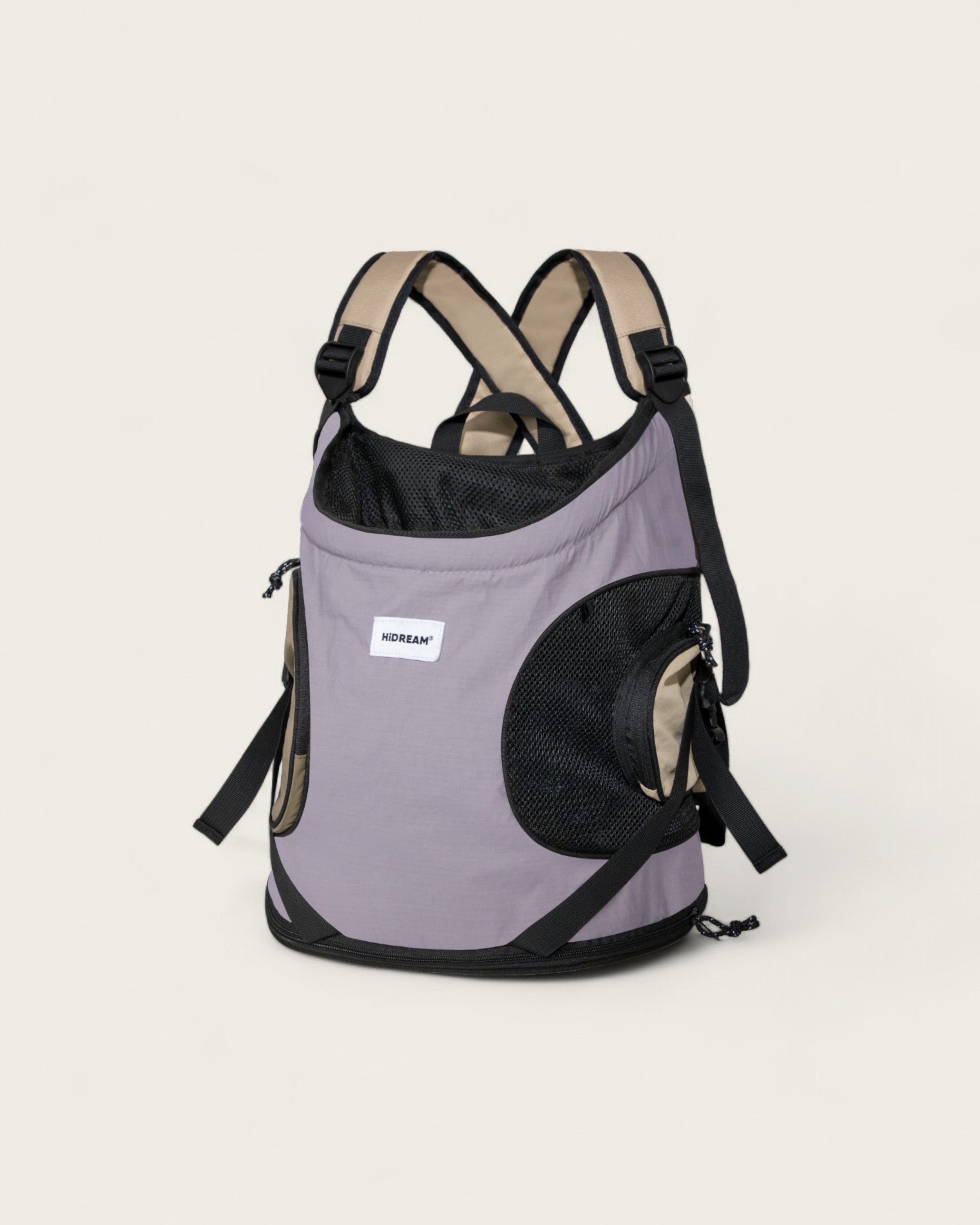 Pet Front Carry Chest Tote Bag purple